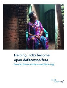 Helping India become open defecation free