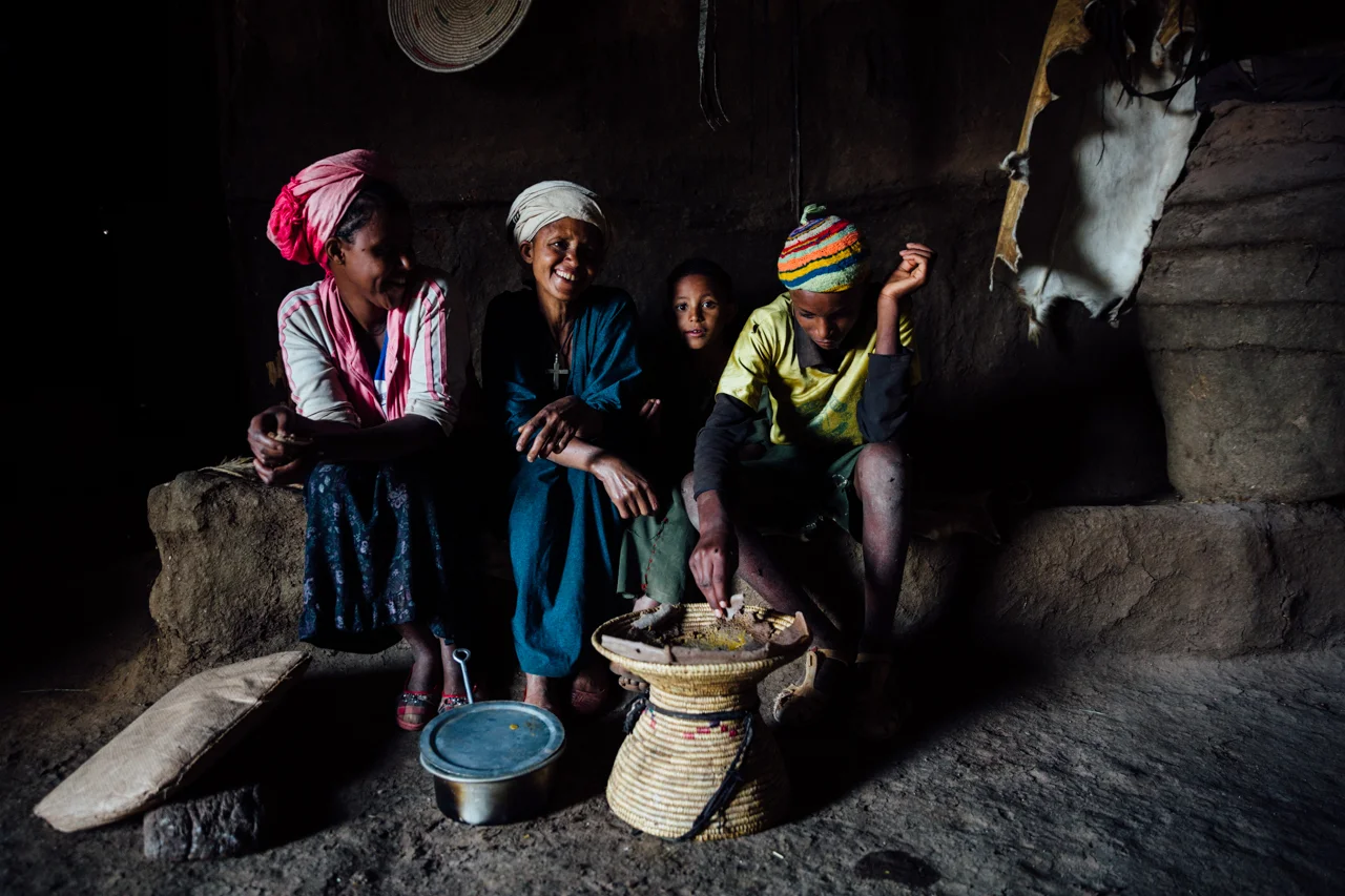 Family in Ethiopia