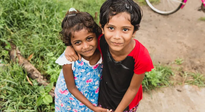 Kids in South Asia