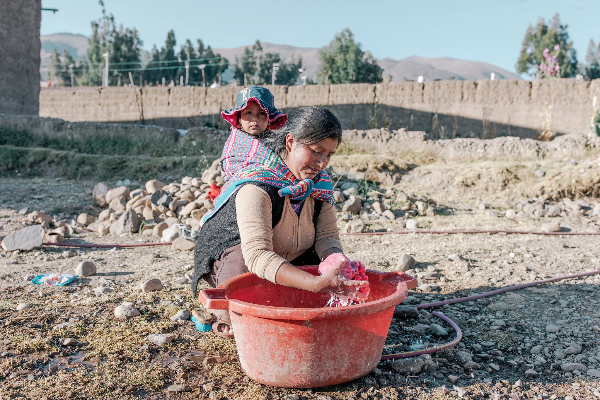 Monica's neighbor in Peru