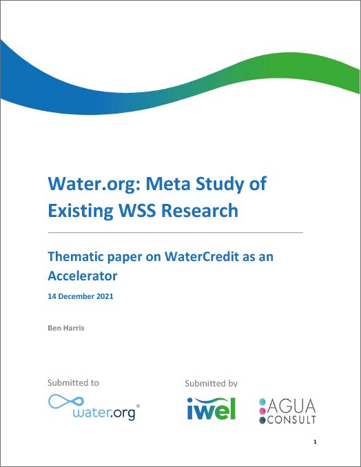 Thematic paper on WaterCredit as an accelerator thumbnail