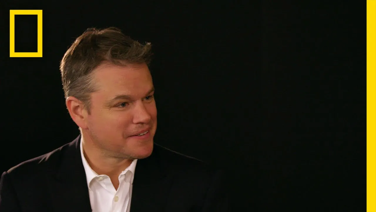 Matt Damon in National Geographic