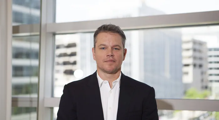 Matt Damon at World Bank