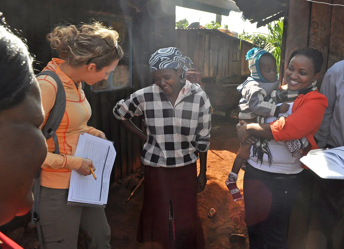 Water.org team members meet with partners in Kenya