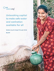 Water.org strategy through 2022