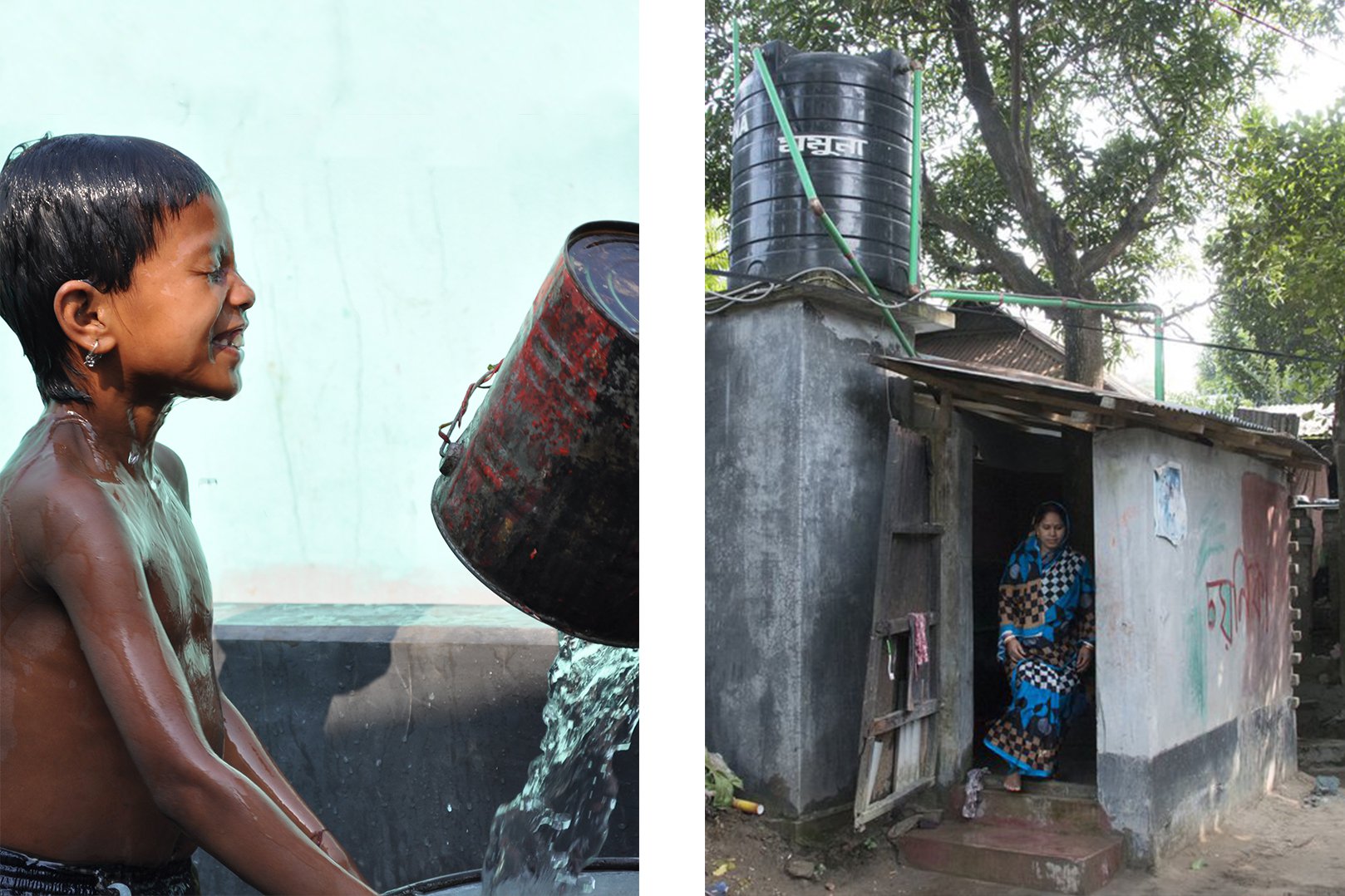 Children in Bangladesh play