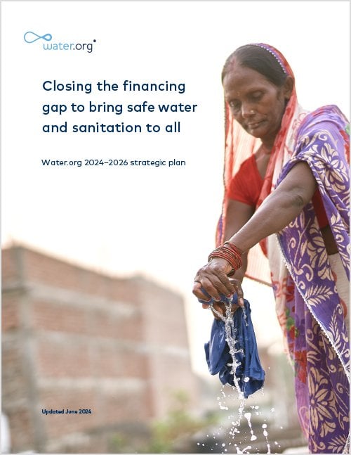 Closing the financing gap to bring safe water and sanitation for all