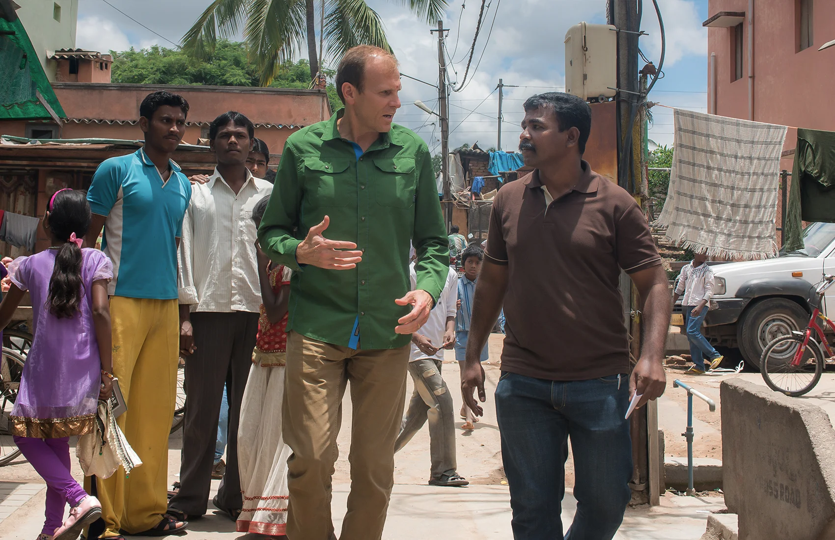 Water.org Co-founder Gary White in India